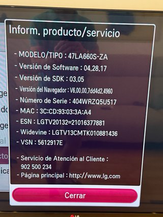TV LG 47 Full HD 3D LED