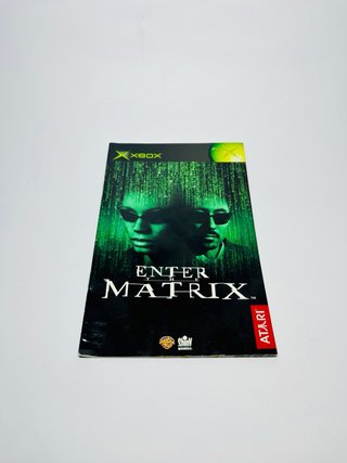 Enter The Matrix Xbox Completo Manuale