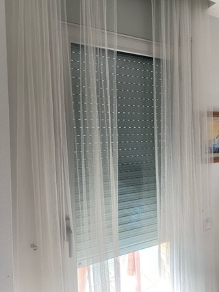 Cortinas de red blancas