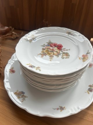 Juego de postre porcelana Winterling Bavaria