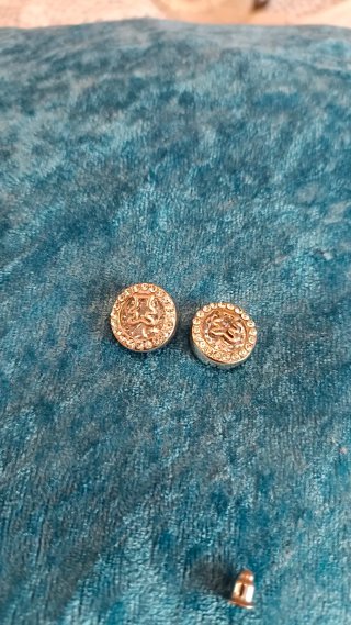 Pendientes plateados redondos con circonitas