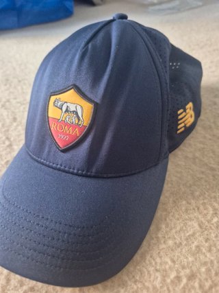 Cappellino AS Roma New Balance Blu Oro