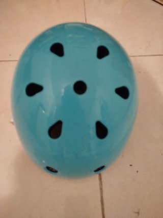 Casco infantil azul