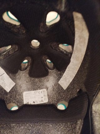 Casco infantil azul