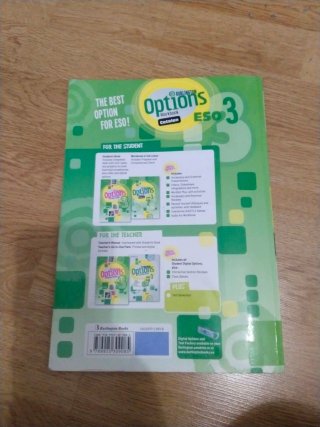 Libro de ejercicios Inglés OPTIONS Workbook 3ESO C