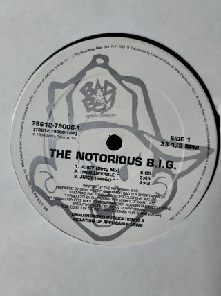 Vinilo Notorious BIG - Juicy / Unbelievable 12"