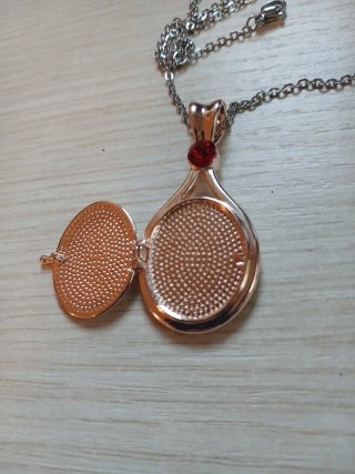 H2O Ciondolo con Pietra Rossa Oro