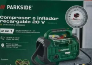 Parkside Compresor e Inflador 20V PKA 20-LI C3