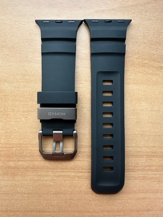 Apple Watch X Nomad 49mm. Rocky Point Band Storm