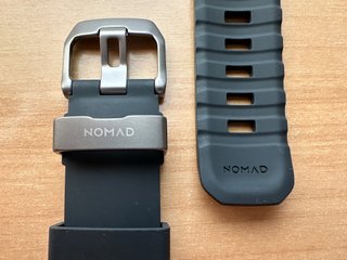 Apple Watch X Nomad 49mm. Rocky Point Band Storm