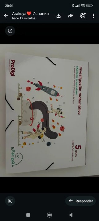 Investigación matemática 5 años - Espiral. ProDigi