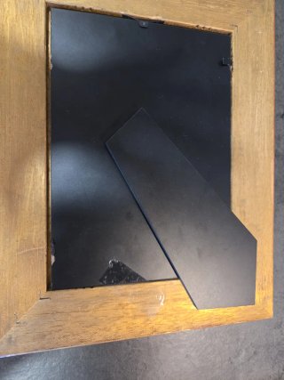 2 marcos de Madera con bonitos detalles.