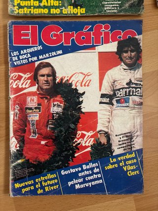 Maradona revistas El Gráfico Antiguas (Lote)