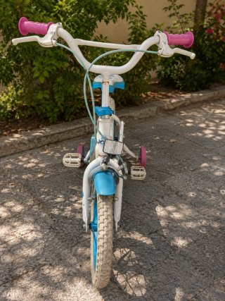 Bicicleta Frozen niña