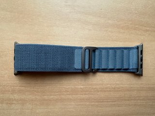 Apple Watch ULTRA 49mm. Light Blue Alpine Loop S