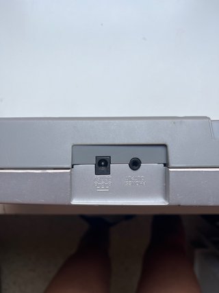 Teclado Casio Gris y Blanco