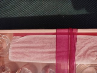 Caja de velas de cristal.