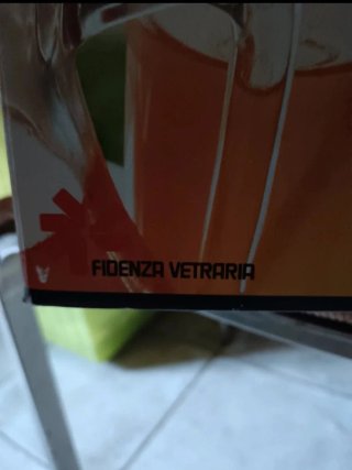 Caraffa e 6 Bicchieri Fidenza Vetraria