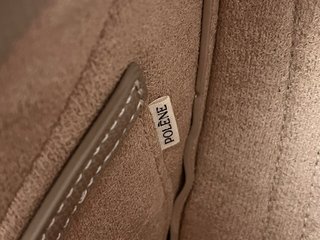 Bolso Polène Número Neuf Gris