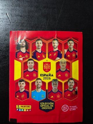Cromos fútbol España 2026