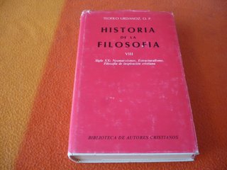 HISTORIA DE LA FILOSOFIA VIII ( URDANOZ ) SIGLO XX
