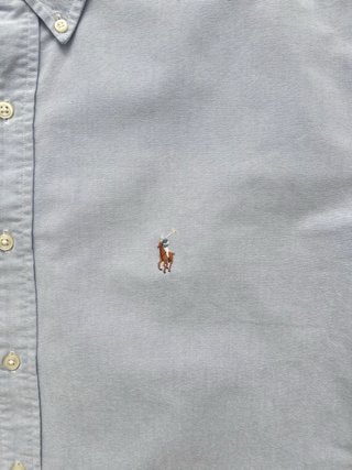 Camisa Ralph Lauren Oxford Azul Talla L