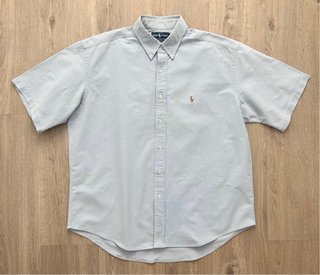 Camisa Ralph Lauren Oxford Azul Talla L