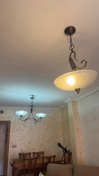 Conjunto de muebles de salón de madera maciza