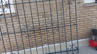 Rejas de hierro macizo para ventanas