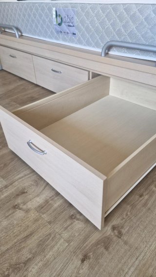 Cama nido madera y metal
