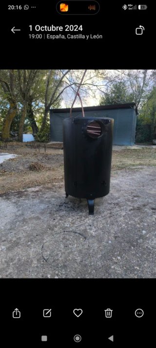 Bidón 1000L para jacuzzi