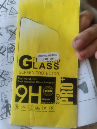 Protector Pantalla iPhone 5/5S/5C 9H