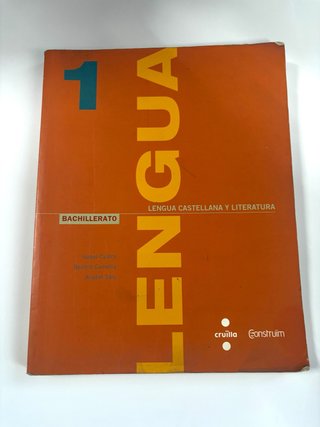 Lengua Castellana y Literatura, 1 Bachillerato