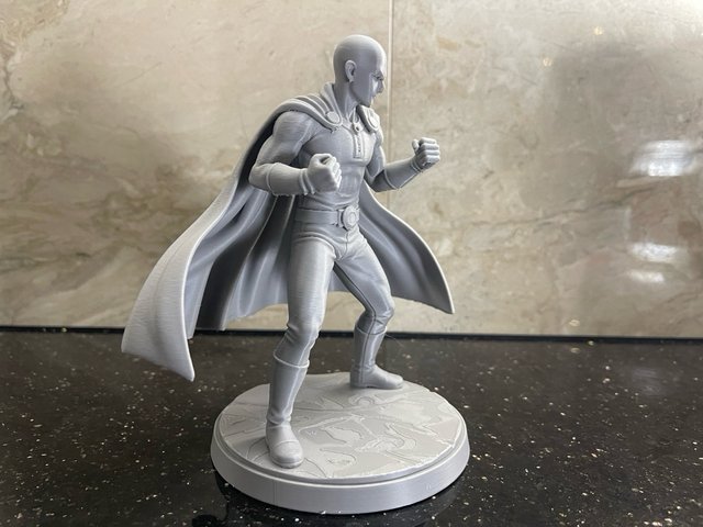 15CM Figura Saitama One-Punch Man para pintar