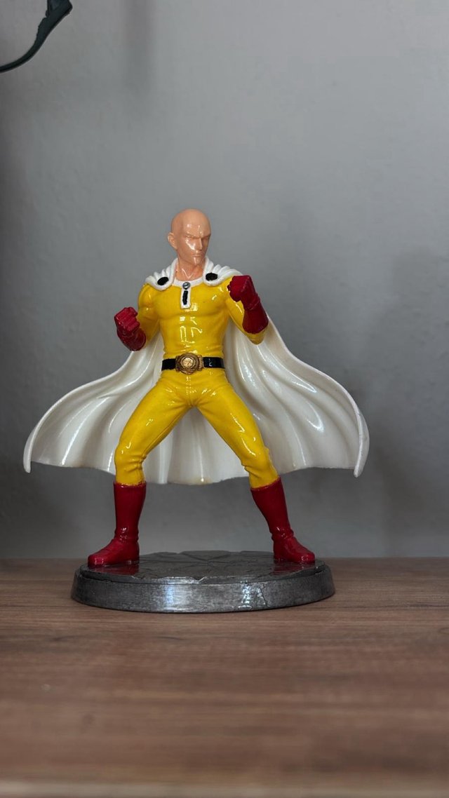 15CM Figura Saitama One-Punch Man para pintar