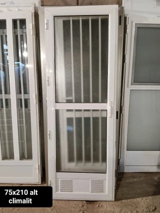 Puerta aluminio 75x210 climatit
