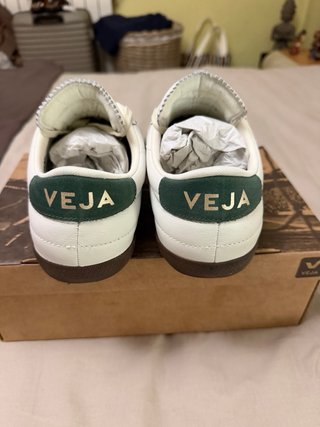 Zapatillas Veja Panenka Blancas y Verdes