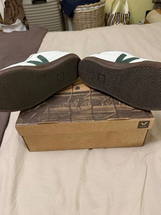 Zapatillas Veja Panenka Blancas y Verdes