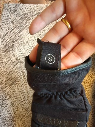 Guantes Moto Mujer Invierno Negros
