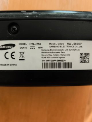 Soundbar Samsung HW-J250 Negra