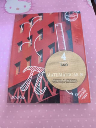 Matemáticas B. 4o de ESO