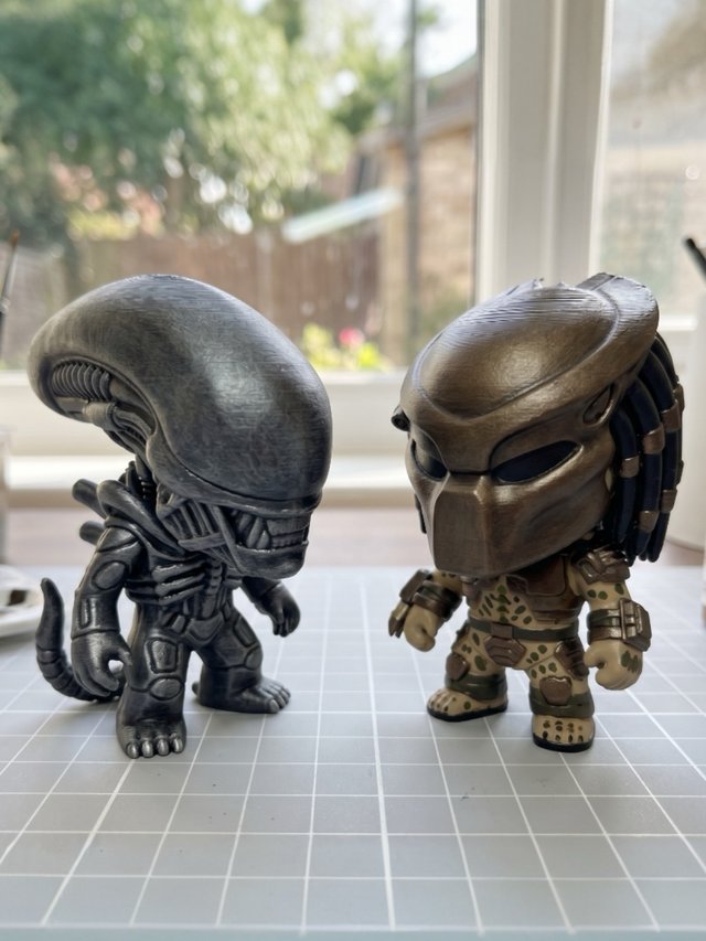 Dúo Alien y Depredador Funko Pop