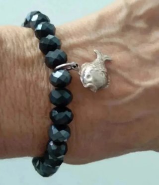 Pulseras Piedras Naturales y Plata Ley