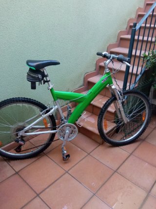 Bicicleta Montaña Verde