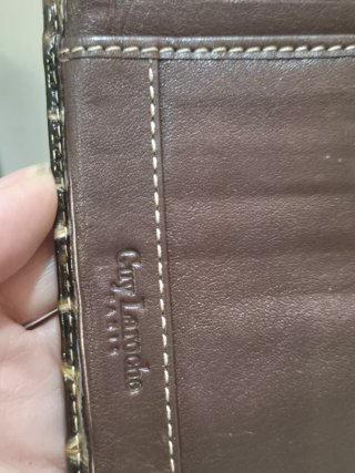 Monedero Cartera Guy Laroche Piel Cocodrilo