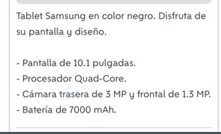 Tablet Samsung Galaxy