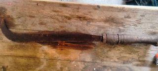 Machete vintage lungo