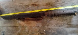 Machete vintage lungo