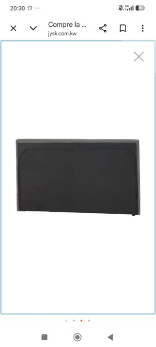 Cama Jysk Alnor 1.35x190 Gris