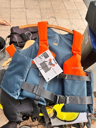 Chaleco Salvavidas Itiwit Talla L Azul/Naranja